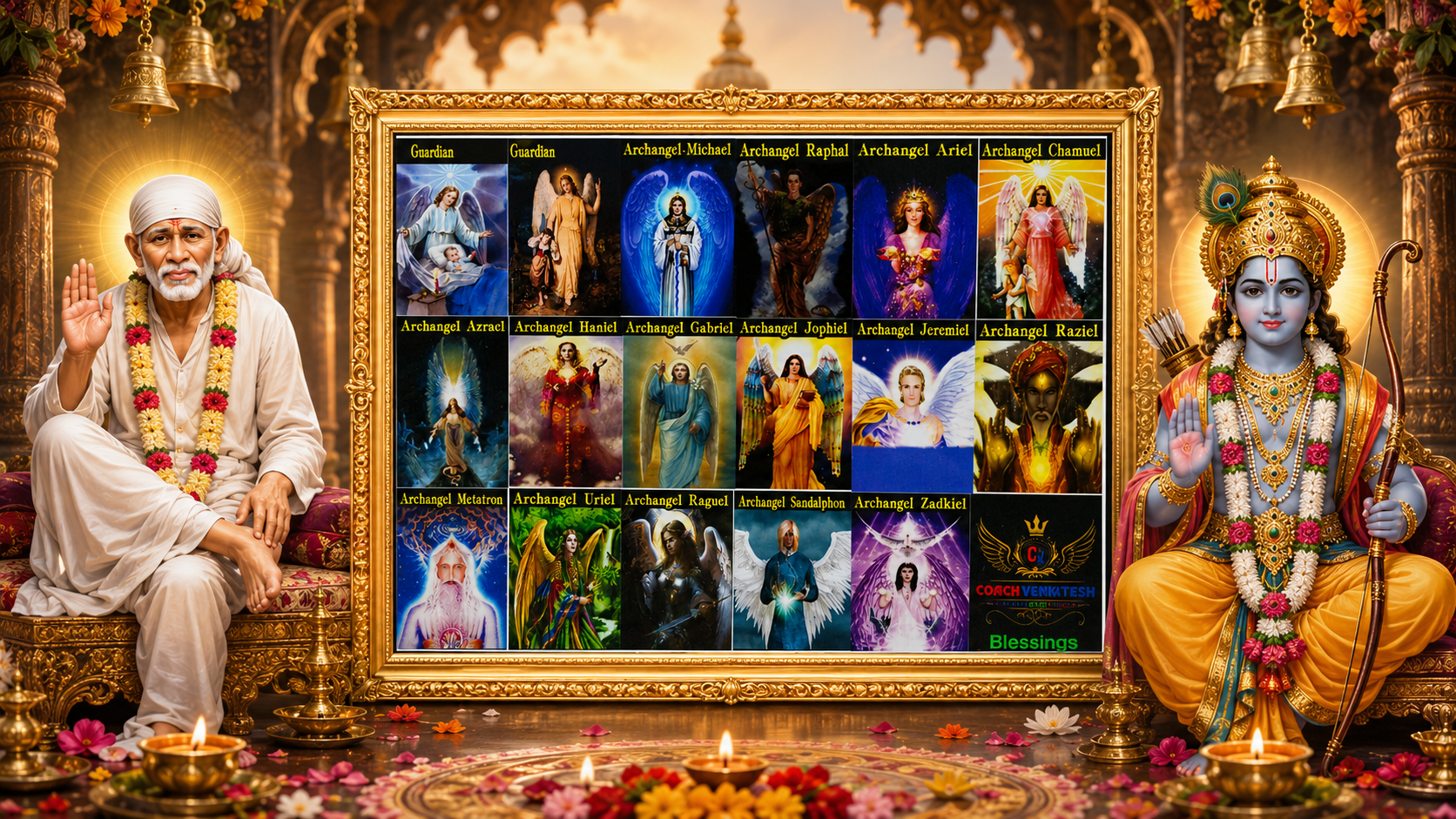 Sai Baba Sri Ramlala Blessings